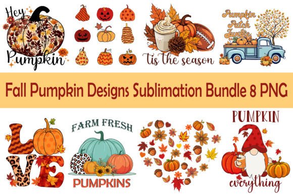 Fall Lover Pumpkin Sublimation Bundle: Designer Review