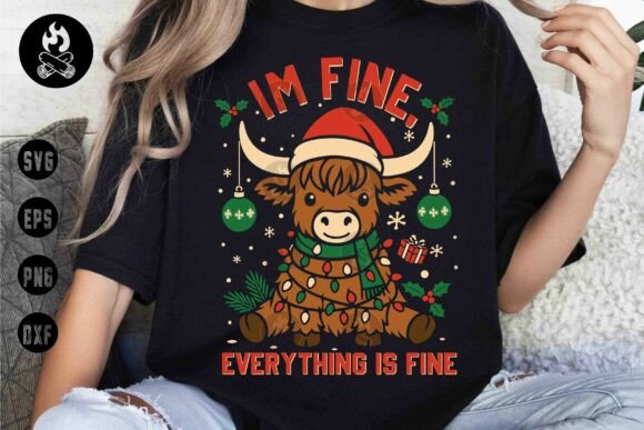 I'm Fine, Everything Is Fine SVG Graphics
