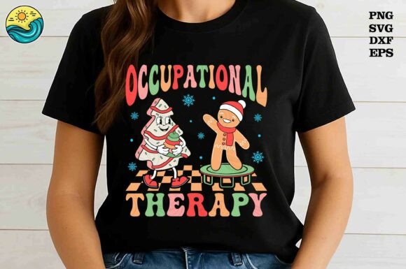 Occupational Therapy Xmas SVG Graphics
