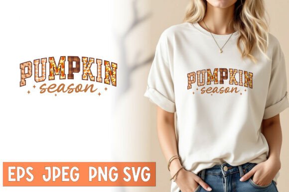 Pumpkin Season Autumn Floral Sublimation
