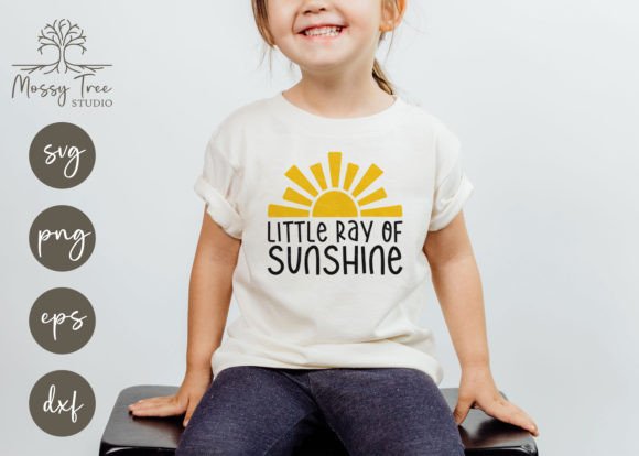 Retro Little Ray Graphics & T-Shirt Designs