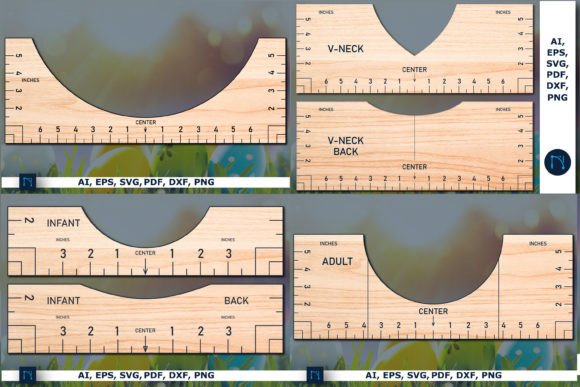 Ruler SVG Bundle for Laser Cutting & Home Decor