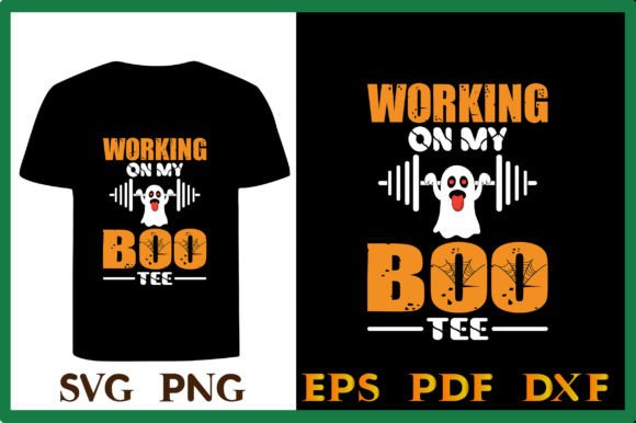 Working on My Boo Tee - Gamer T-Shirt Designs & Graphics